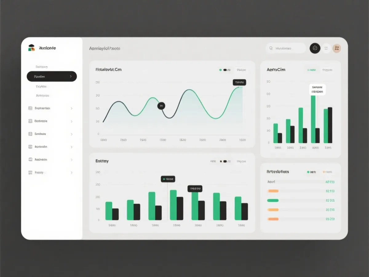 走势与分布组合图示意