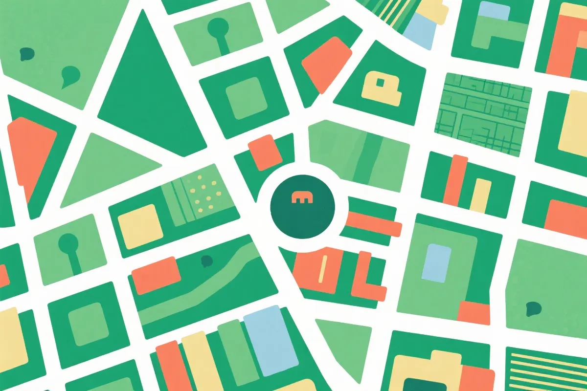 办公地址示意图